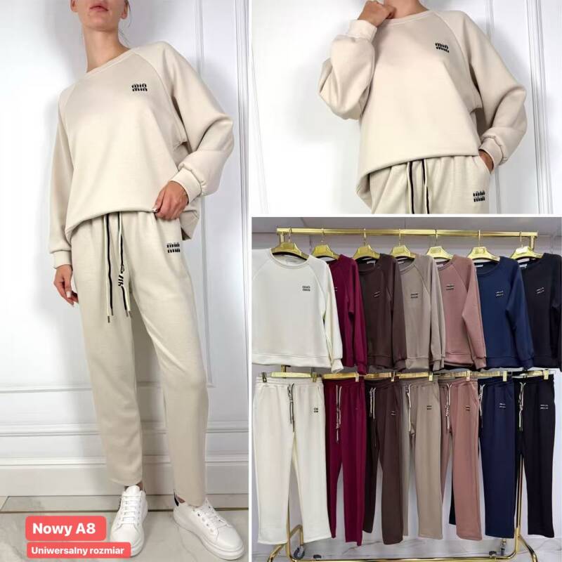 Komplet damskie Roz Standard, Mix Kolor .Paczka 10 szt